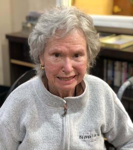 Female Generations Senior Living resident smiling