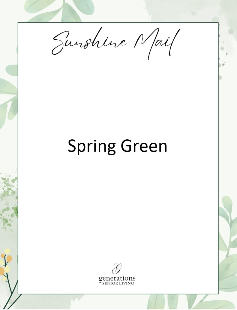 Spring Green Spring Green