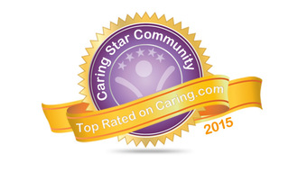 GSL Strongsville as a Top-Rated Community, in Cuyahoga County by Premier Senior Living Reviews Award Program, Caring Stars�!