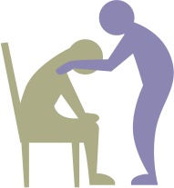 Your loved ones and caregivers will also receive attention and support