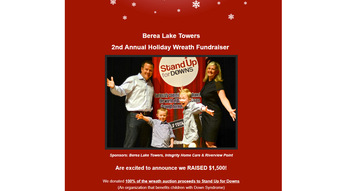 GSL Berea Holiday Wreath Fundraiser benefits Stand Up for Downs